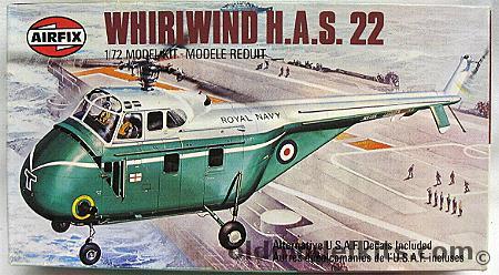 Airfix 1/72 Sikorsky H-19B or Westland Whirlwind HAS Mk22 - USAF or Royal Navy, 9 02056 plastic model kit